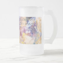 ABSTRACT ART  USING SPONGESPUT WHAT E... COFFEE MUGS