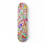 ABSTRACT ARTBOARD (white backround) skateboards