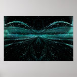Abstract Astronomical Spider Canvas Print