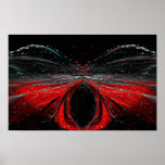 Abstract Astronomical Spider Canvas Print