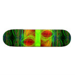 Abstract Astronomical Spider Skateboard Deck