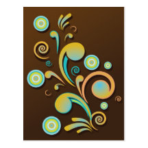 abstract background postcards