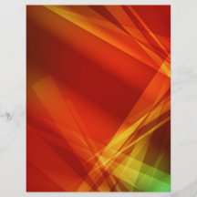 Abstract-Background RED YELLOW GREEN DIGITAL RANDO Full Color Flyer