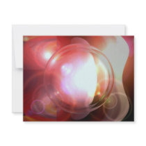 Abstract Ball Personalized Announcements