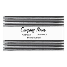 Abstract Black/Grey Business Card