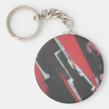 Abstract - blocks key chain