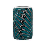 abstract blue flower BlackBerry Bold Case casemate cases