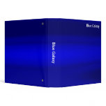 Abstract - Blue Galaxy II (1.5in) Vinyl Binder