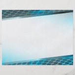 Abstract Blue Layout Flyer Design