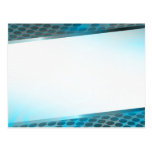 Abstract Blue Layout Post Cards