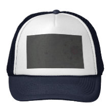 Abstract Blue spiral curtains Mesh Hats