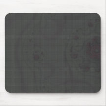 Abstract Blue spiral curtains Mousepad