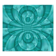 Abstract Blue Wood Pattern Photo