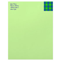 Abstract Blur in Blue Green Hues