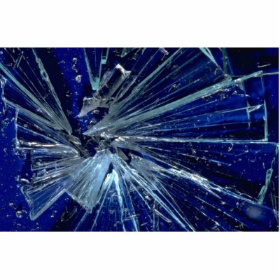 Abstract Broken Glass