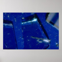Abstract Broken glass Poster