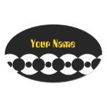 Abstract Bubble design Sticker