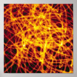 abstract burn print