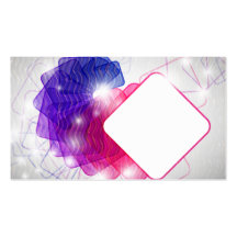 abstract business card