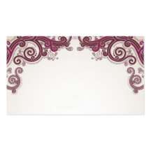 abstract business card