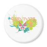 Abstract Butterfly Endometrial Cancer Survivor
