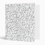abstract chaos waves binder