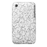 abstract chaos waves iPhone 3G/3GS Cases casemate cases