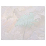Abstract Christmas fern and autumn leaves Custom Letterhead