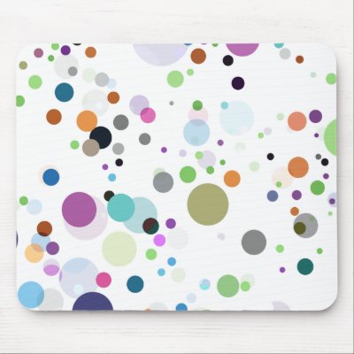 Abstract Circles Mousepad by ipad_n_iphone_cases