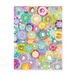 Abstract Circles Postcard