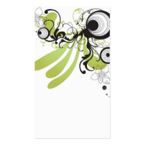 Abstract circles Profile Card Business Card