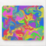 Abstract colored background mouse pad