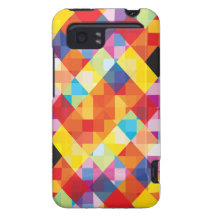 Abstract Colorful Squares HTC Vivid / Raider 4G Case