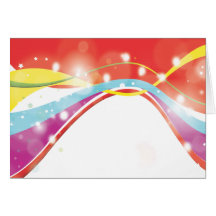 Abstract Colour Card