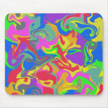 Abstract coloured background mousepad