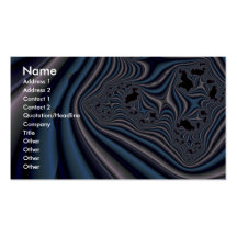 Abstract colourful curtains business card