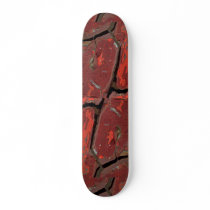 Abstract Cracked Skate Deck