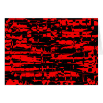 Abstract Crackle Greeting Cards