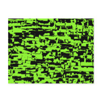 Abstract Crackle Post Card