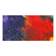 Abstract - Crayon - Andromeda Picture Card