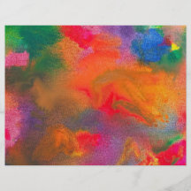 Abstract - Crayon - Melody Flyer Design