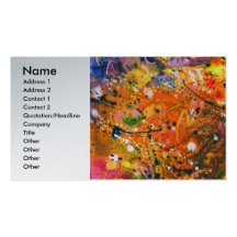 Abstract - Crayon - The Excitement Business Cards
