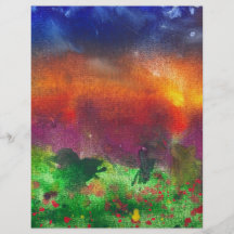 Abstract - Crayon - Utopia Custom Flyer