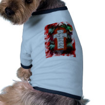 Abstract Cross Doggie Tshirt