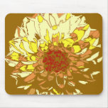 Abstract Dahlia Mousepad