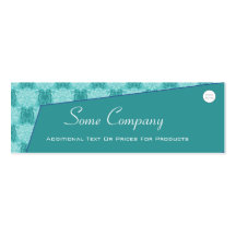 Abstract Damask (Ocean View) Business Card Template