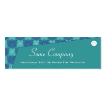 Abstract Damask (Ocean View) Business Card