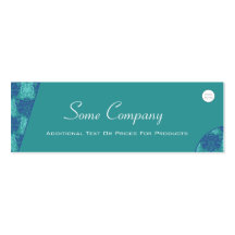 Abstract Damask (Ocean View) Business Card