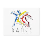 Abstract Dancers - Gotta Dance Post Cards