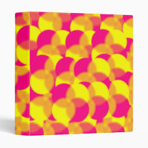 Abstract Design 3-Ring Binder